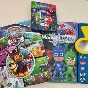 PJ Masks and Paw Patrol Kids Storybook Set